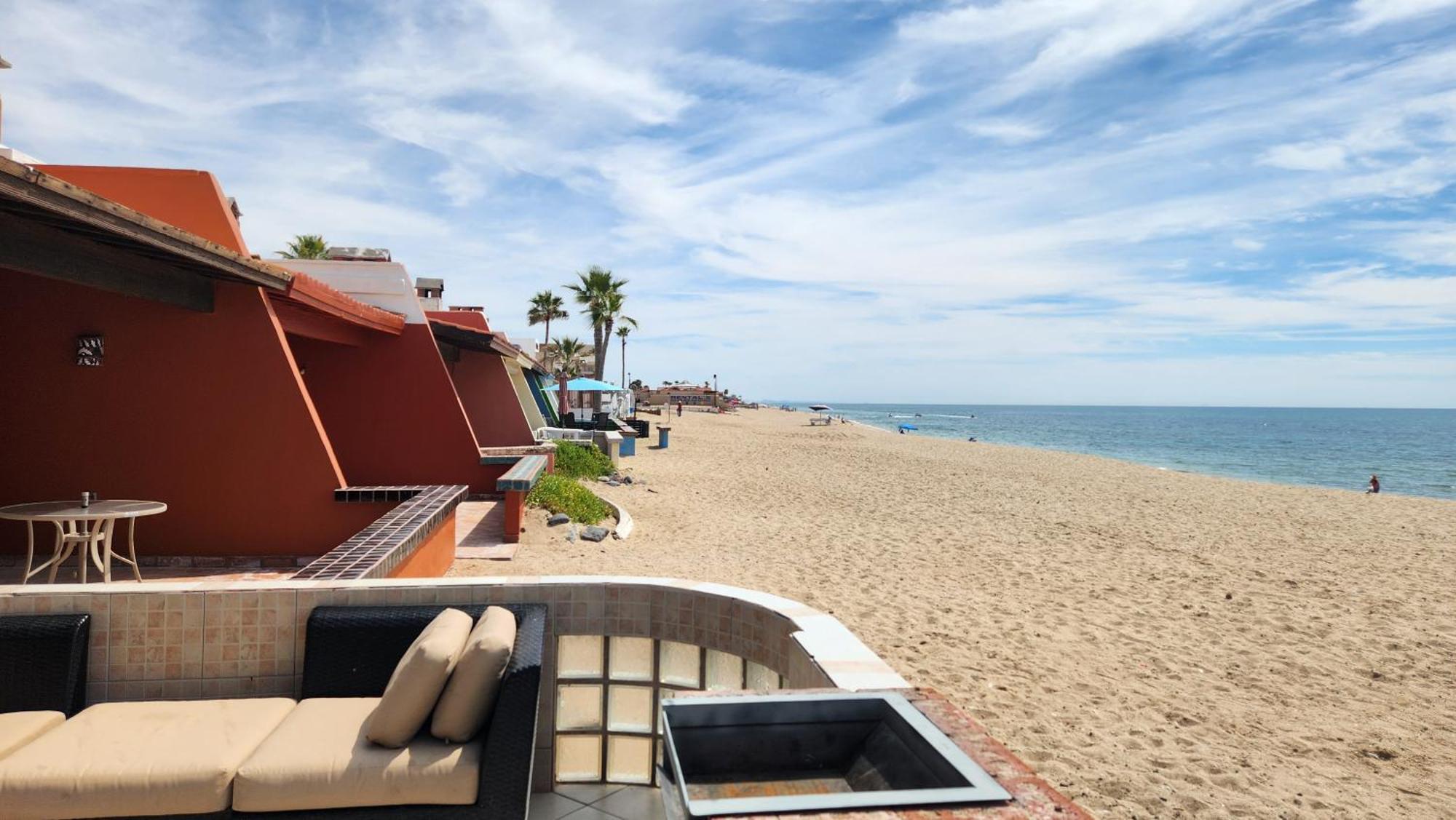 Las Brisas #8 Beachfront - On The Sand And Steps From Mannys For Tacos & Tequila Puerto Penasco Luaran gambar